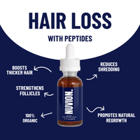 NUVION™ Restore+ Peptide Hair Growth Serum For Men Struggling With Hair Loss & Thinning