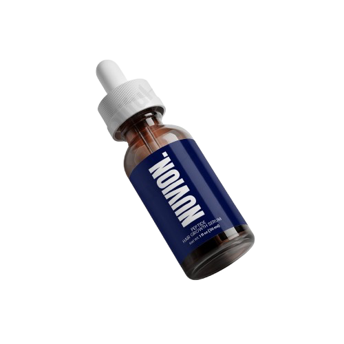 NUVION™ Restore+ Peptide Hair Growth Serum For Men Struggling With Hair Loss & Thinning